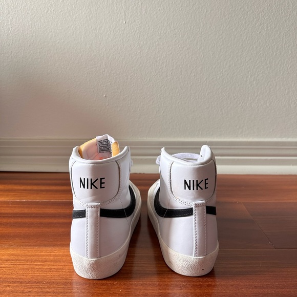 Nike White and Black High-Tops - Picture 3 of 4